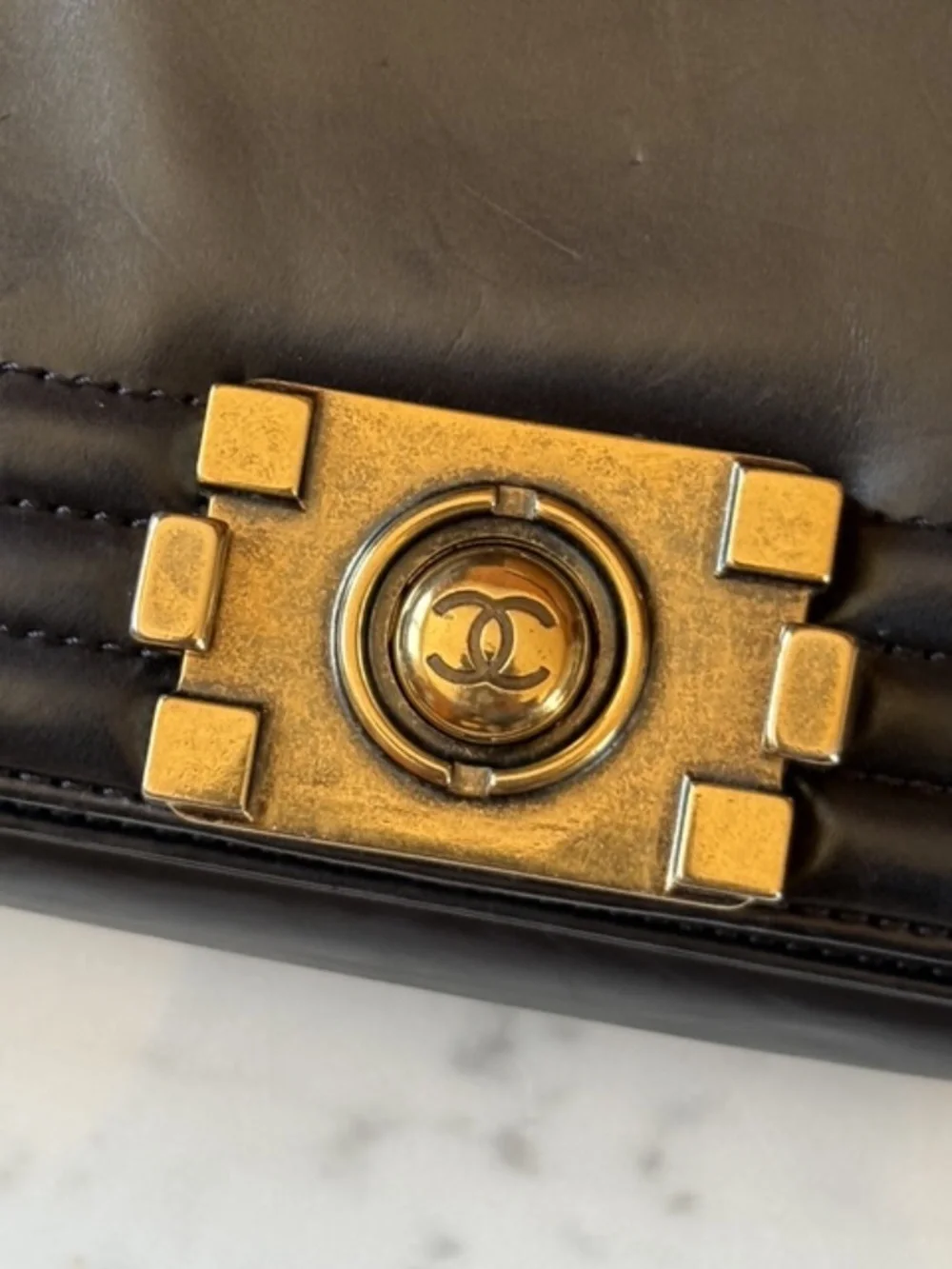Black Medium Chanel Boy Reverso Shoulder Bag / Crossbody